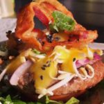spicy mango bACON BURGER