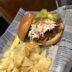 pulled pork<br>sandwich