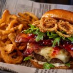 strawberry jalapeno bacon burger